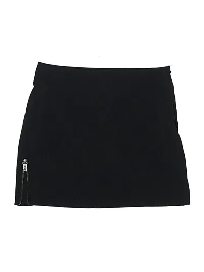 Pre-owned Athleta Active Skort In Black