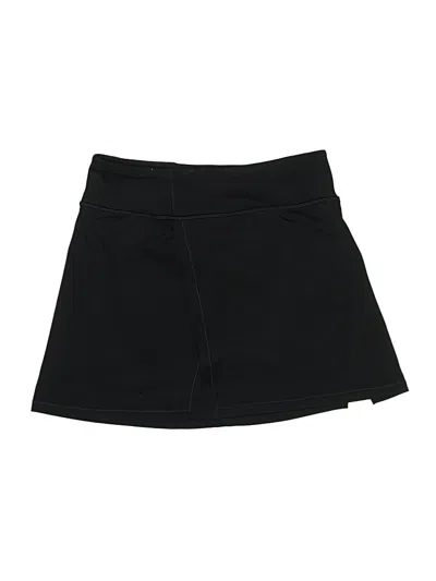 Pre-owned Athleta Kids' Active Skort In Black