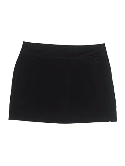 Pre-owned Athleta Active Skort In Black