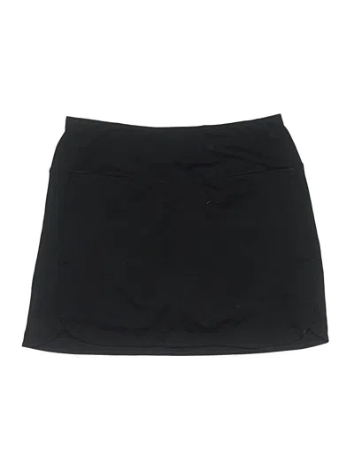 Pre-owned Athleta Active Skort In Black