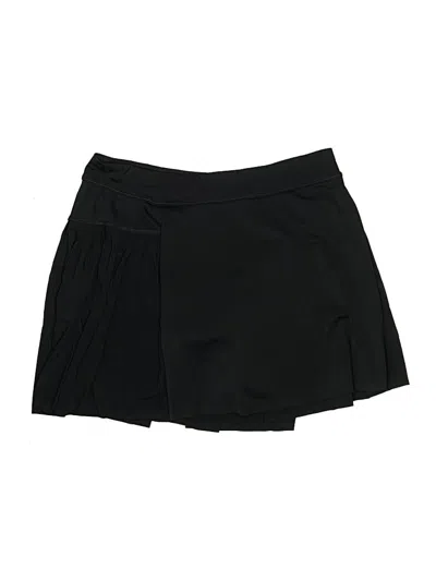 Pre-owned Athleta Active Skort In Black