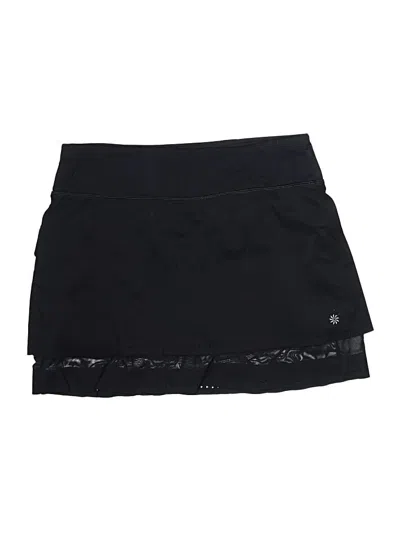 Pre-owned Athleta Active Skort In Black