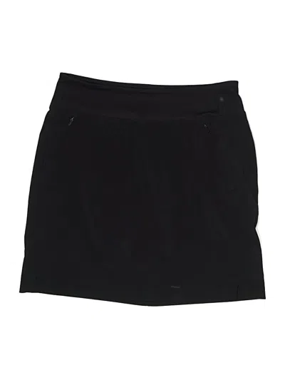 Pre-owned Athleta Active Skort In Black