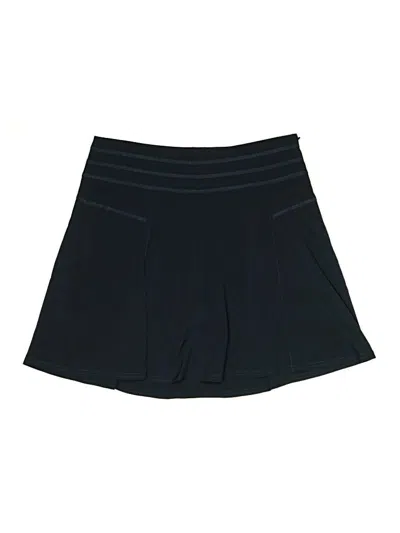 Pre-owned Athleta Active Skort In Black