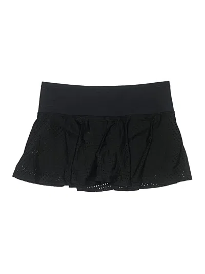 Pre-owned Athleta Active Skort In Black