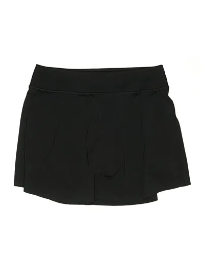 Pre-owned Athleta Active Skort In Black