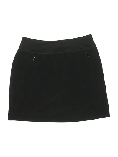 Pre-owned Athleta Active Skort In Black