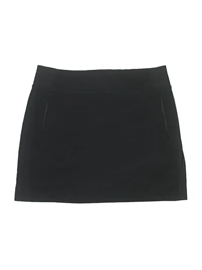 Pre-owned Athleta Active Skort In Black