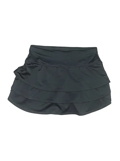 Pre-owned Athleta Active Skort In Black