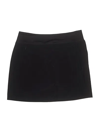 Pre-owned Athleta Active Skort In Black