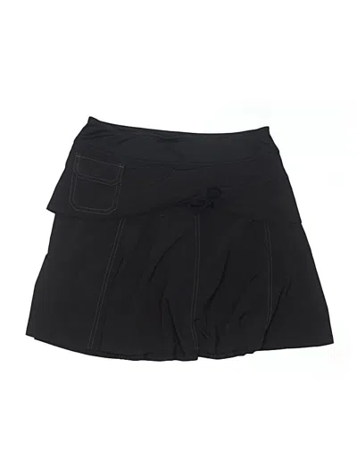 Pre-owned Athleta Active Skort In Black