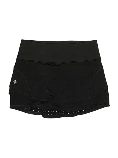 Pre-owned Athleta Active Skort In Black