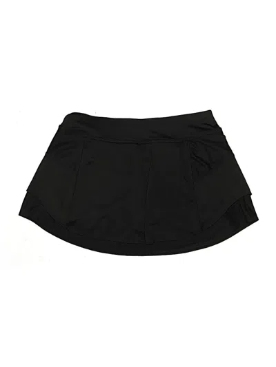 Pre-owned Athleta Active Skort In Black