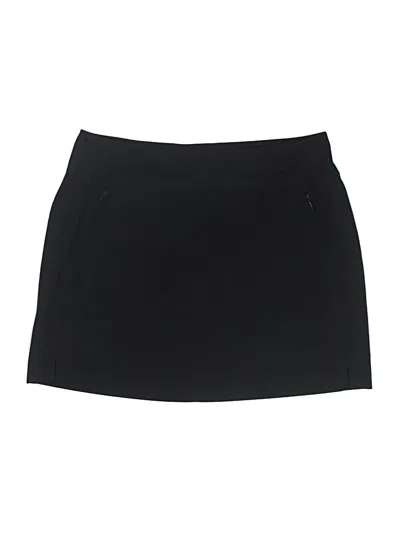 Pre-owned Athleta Active Skort In Black