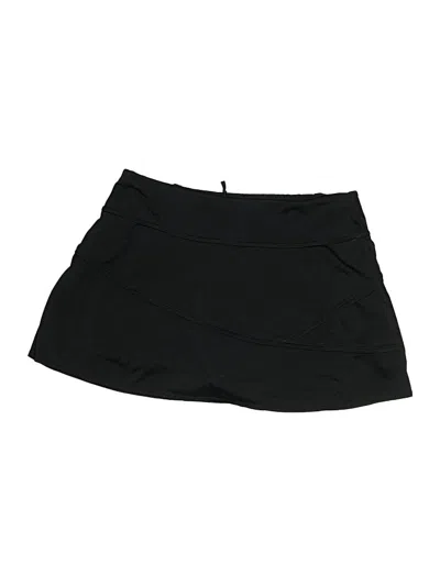 Pre-owned Athleta Active Skort In Black