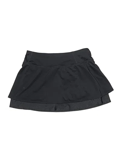 Pre-owned Athleta Active Skort In Black