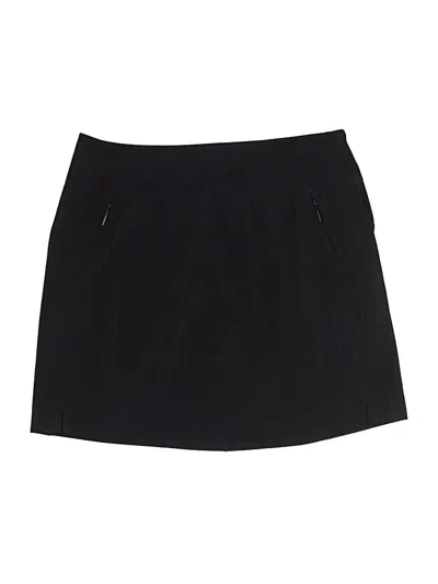Pre-owned Athleta Active Skort In Black