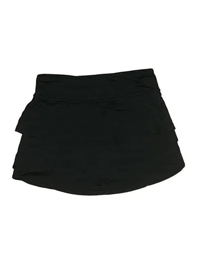 Pre-owned Athleta Kids' Active Skort In Black