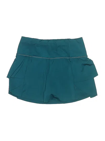 Pre-owned Athleta Active Skort In Blue