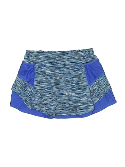 Pre-owned Athleta Active Skort In Blue