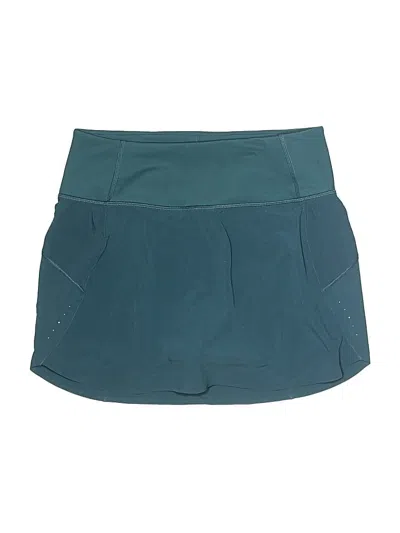 Pre-owned Athleta Active Skort In Blue