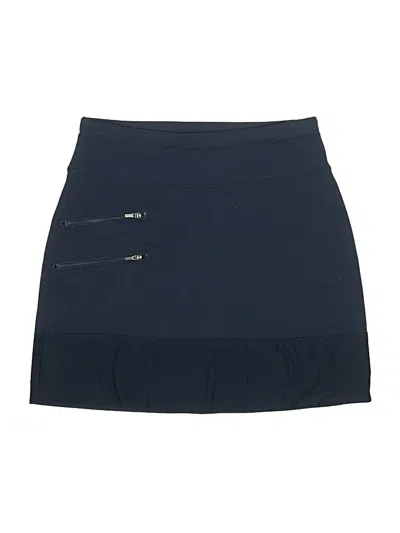 Pre-owned Athleta Active Skort In Blue