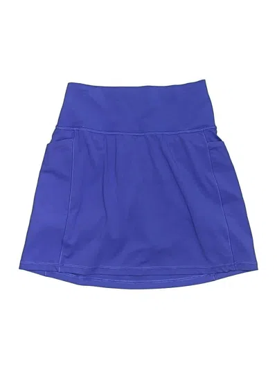 Pre-owned Athleta Active Skort In Blue