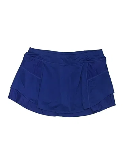 Pre-owned Athleta Active Skort In Blue