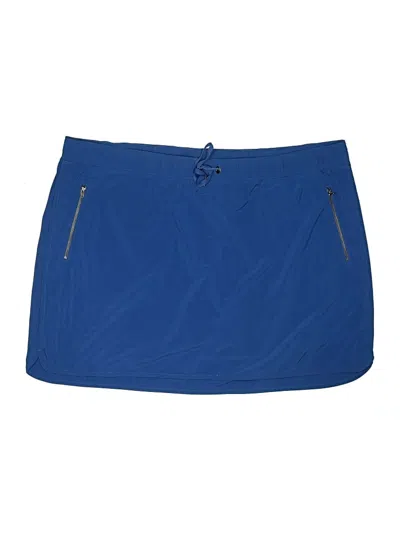 Pre-owned Athleta Active Skort In Blue