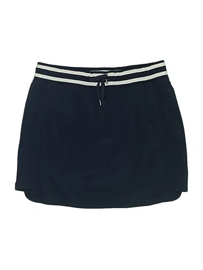 Pre-owned Athleta Active Skort In Blue