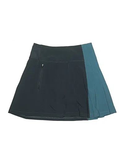 Pre-owned Athleta Active Skort In Blue