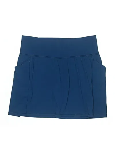 Pre-owned Athleta Active Skort In Blue