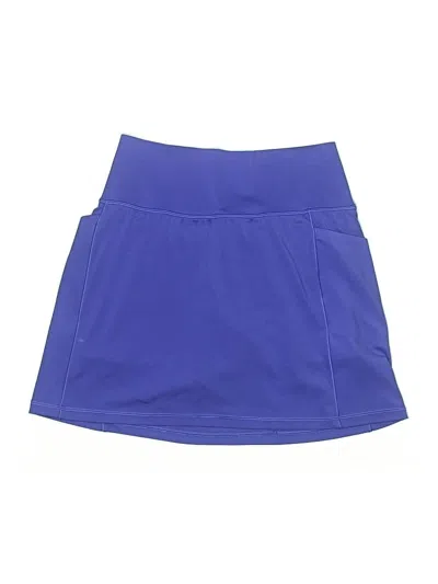 Pre-owned Athleta Active Skort In Blue