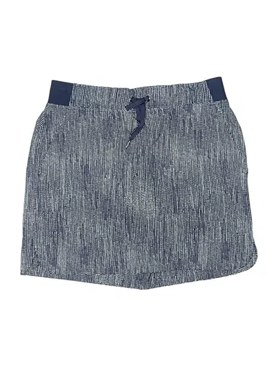 Pre-owned Athleta Active Skort In Blue