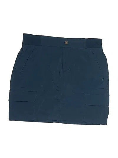 Pre-owned Athleta Active Skort In Blue