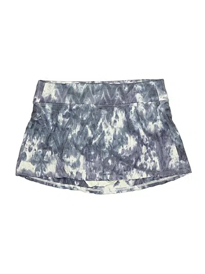 Pre-owned Athleta Active Skort In Blue