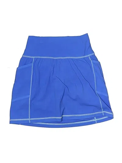 Pre-owned Athleta Active Skort In Blue