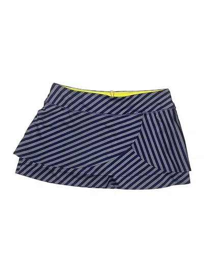 Pre-owned Athleta Active Skort In Blue