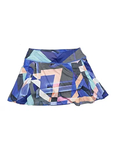 Pre-owned Athleta Active Skort In Blue