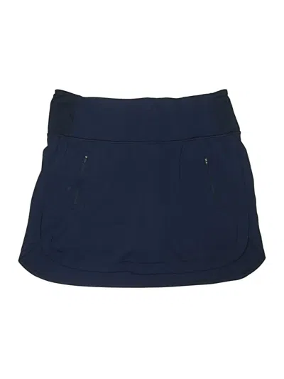 Pre-owned Athleta Active Skort In Blue