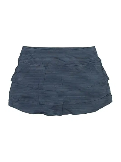 Pre-owned Athleta Active Skort In Blue