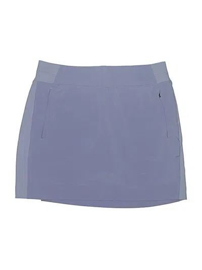 Pre-owned Athleta Active Skort In Blue
