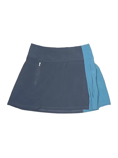 Pre-owned Athleta Active Skort In Blue