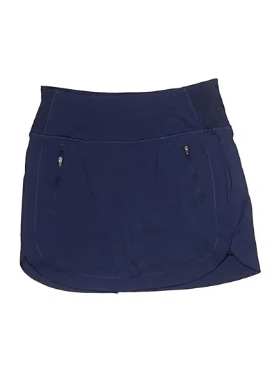 Pre-owned Athleta Active Skort In Blue