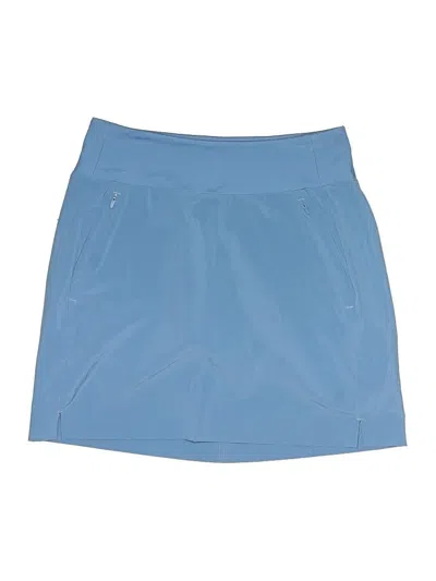 Pre-owned Athleta Active Skort In Blue