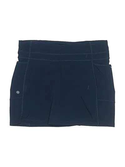 Pre-owned Athleta Active Skort In Blue
