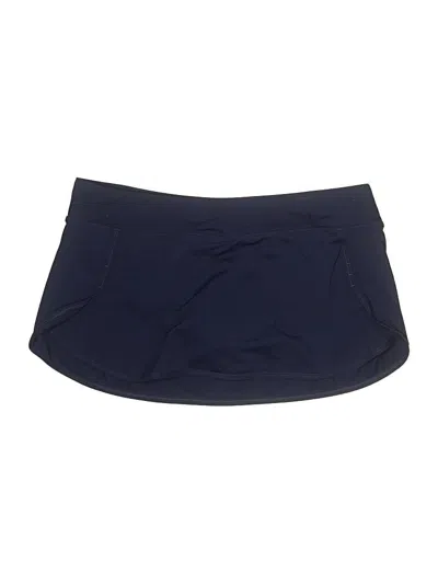 Pre-owned Athleta Active Skort In Blue