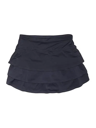 Pre-owned Athleta Active Skort In Blue