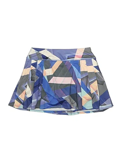 Pre-owned Athleta Active Skort In Blue