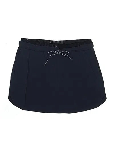 Pre-owned Athleta Active Skort In Blue